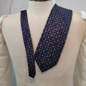 Charles Vinson artisphere silk tie